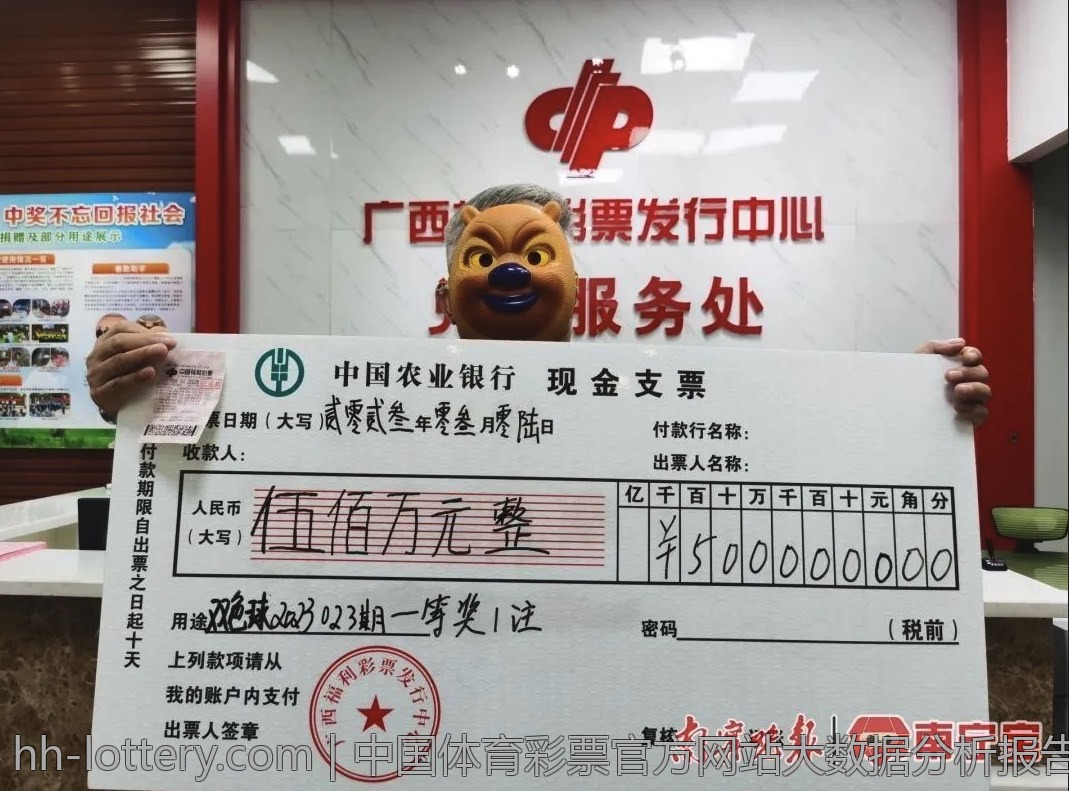 中国体育彩票官方网站大数据分析报告